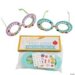 First Grade Glasses Craft Kit - 12Pk