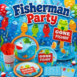 Fishing Fisherman Party Supplies