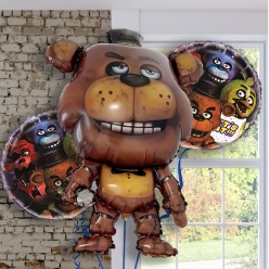 Five Nights At Freddy's Big Balloon Bouquet