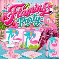 Flamingo Birthday Party Supplies