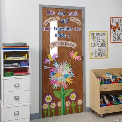 Social Emotional Handprint Flower Door Decoration