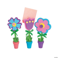 Wooden Flower Recipe Holder Craft Kits -12 Pk