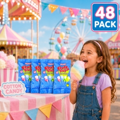 - Charms Big Cotton Candy Bags - 48 PK