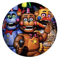 FNAF Fun Dinner Plates - 10 Pk