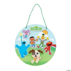 Sesame Street Sign Craft Kit - 12Pk