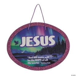 Great North VBS Bible Verse Sign Craft Kit-12Pk