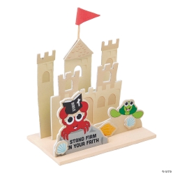 3D Religious Sandcastle Foam Craft Kit-12Pk