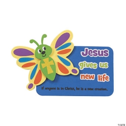 50% OFF: Cross Butterfly Magnet Craft Kit 12pk