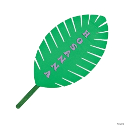 Foam Palm Leaf Craft Kit 12 Pk