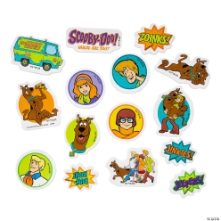 Scooby-Doo! Self-Adhesive Foam Shapes - 300Pk
