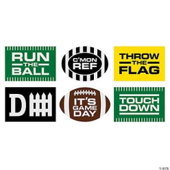 Football Cutouts - 6Pk