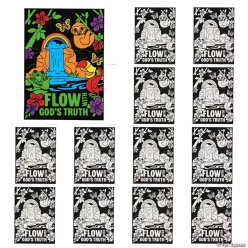 Rainforest VBS CYO Fuzzy Posters-12Pk