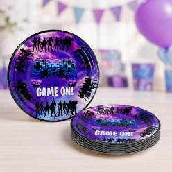 Fortnite Dessert Plates - 10 PK