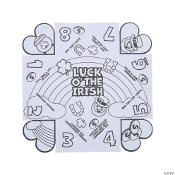 St. Patrick's Day CYP Lucky Fortune Teller Games-12Pk