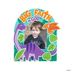 Dinosaur VBS Picture Frame Craft Kit - 12Pk