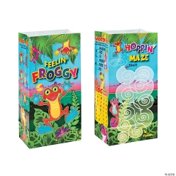 Frog Kids' Meal Bags - 12Pk