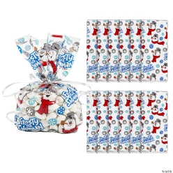 Frosty the Snowman Cellophane Bags - 12Pk