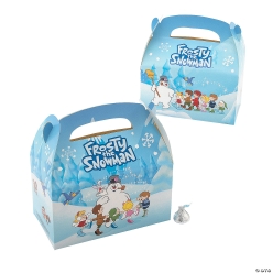 Frosty the Snowman Favour Boxes-12Pk