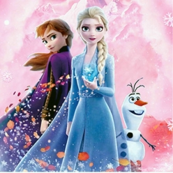 Frozen Pink Lunch Napkins - 20 PK
