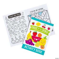 Fruit of the Spirit Activity Books - 24Pk
