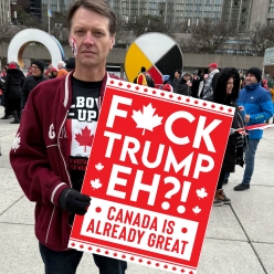 Canada F*CK Trump Corrugated Pro 24