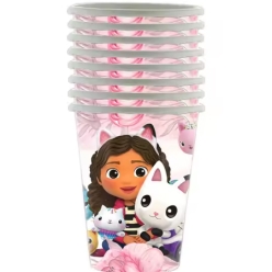 *Gabby's Dollhouse Pink Party Cups