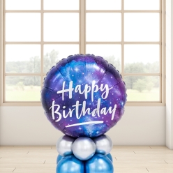 40% OFF: Glitter Galaxy Mini Airfill Balloon Column Kit