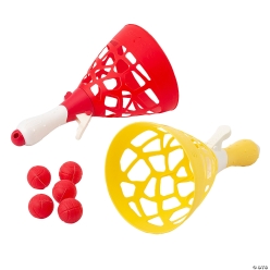 Toss & Catch Plastic Cone Game Set