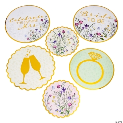 Garden Bridal Shower Wall Cutouts - 6Pk