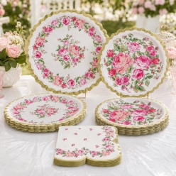 Premium Xtra Large Metallic Garden Party for 16