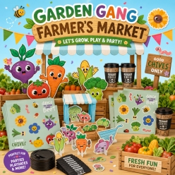 Garden Gang and Farmers Market Theme