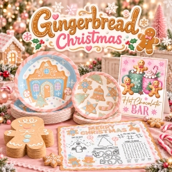 Gingerbread Themed Party Supplies