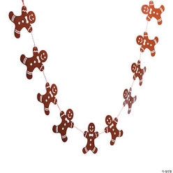 Gingerbread 6ft. Garland