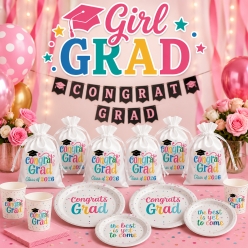 *Girls Graduation Party Supplies