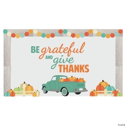 Give Thanks Bulletin Board Set-59Pk