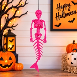 Glitter Mermaid Skeleton - 17