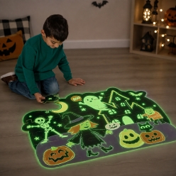 Halloween Glow-in-the-Dark Floor Jigsaw Puzzle -3 FEET