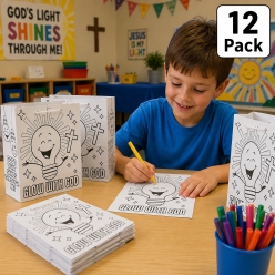 Jesus Is the Light VBS Colour In Bags - 12 PK