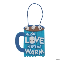 God's Love Keeps Me Warm Craft Kit-12Pk