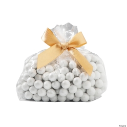 20% OFF: Clear Cellophane Bags with Gold Bow Kit-50Pk