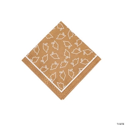 Gold Graduation Beverage Napkins-50Pk