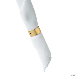 Gold Napkin Rings 8pk