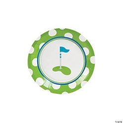 Golf Par-Tee Dessert Plates 8 Pack