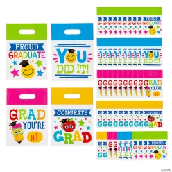 Elementary Graduation Gift Bags -50Pk