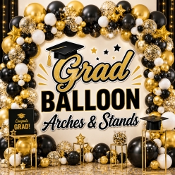 Grad Balloon Arches & Stands