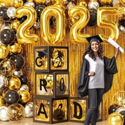 70% OFF: Grad 2025 Deluxe Room Decor Kit