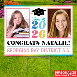 Grad Personalized Yard Signs