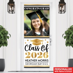 Grad Personalized Banners & Door Signs