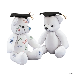 Plush 31cm Autograph Graduation Bear