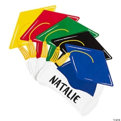70% OFF: Elementary Grad Cap Write On Wall Decorations-BIG 50Pk
